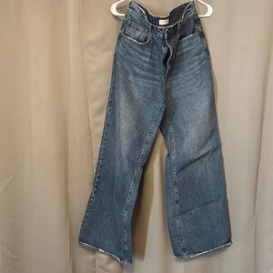 Classic Denim Wide Leg Women's Jeans